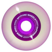 Load image into Gallery viewer, Spitfire Sapphires 58mm 90A Clear Purple
