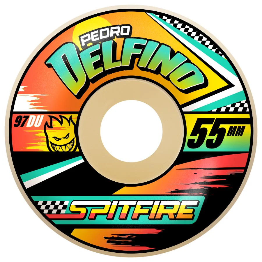 Spitfire Formula Four Pedro Delfino Turbo Radials 97A – Skateworks Spitfire Formula Four Pedro Delfino Turbo Radials 97A – Skateworks