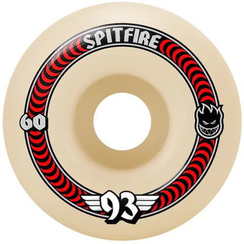 Spitfire Wheels Soft Sliders Formula Four Classic 60mm 93a