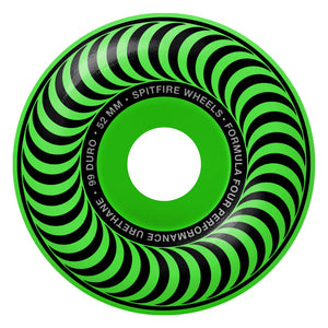 Spitfire Formula Four Neon Green Classic 52mm 99A