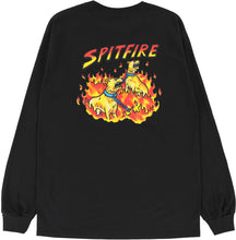 Load image into Gallery viewer, Spitfire Hell Hounds Long Sleeve T-Shirt Black
