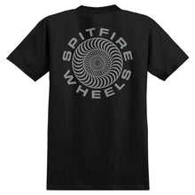 Load image into Gallery viewer, Spitfire Classic Swirl Fill T-Shirt Black
