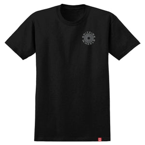 Spitfire Classic Swirl Fill T-Shirt Black