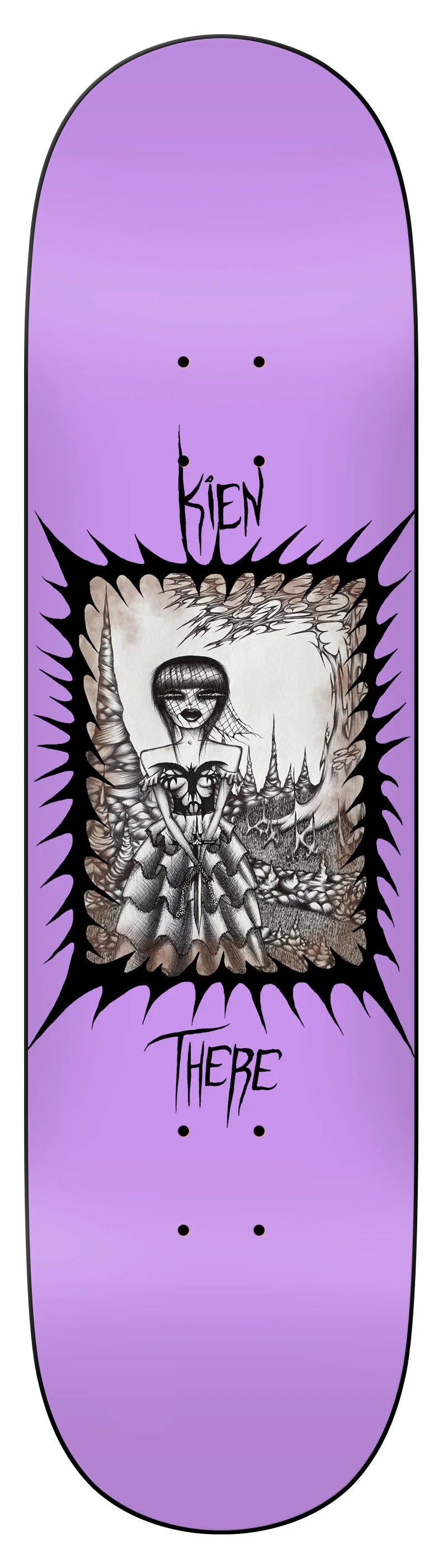 There Kien Caples Funeral Doll Deck 8.25