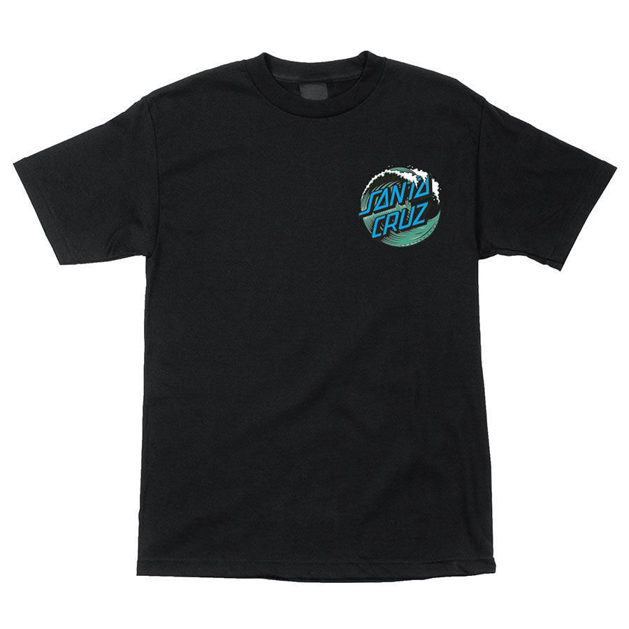 Wave Dot S/S T-Shirt Black