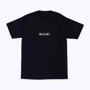 Quasi Mini Bar Logo T-Shirt Black