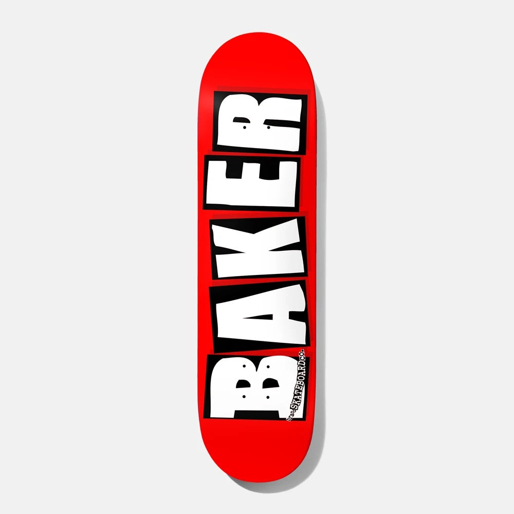 Baker Brand Logo White Deck 8.25