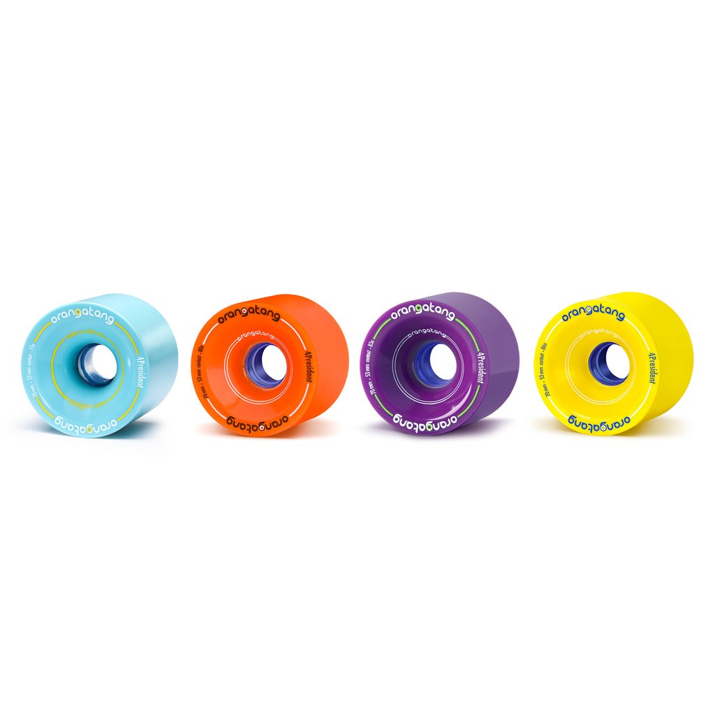 Orangatang 4-Prez Wheels 70MM 77a, 80a, 83a, or 86a – Skateworks