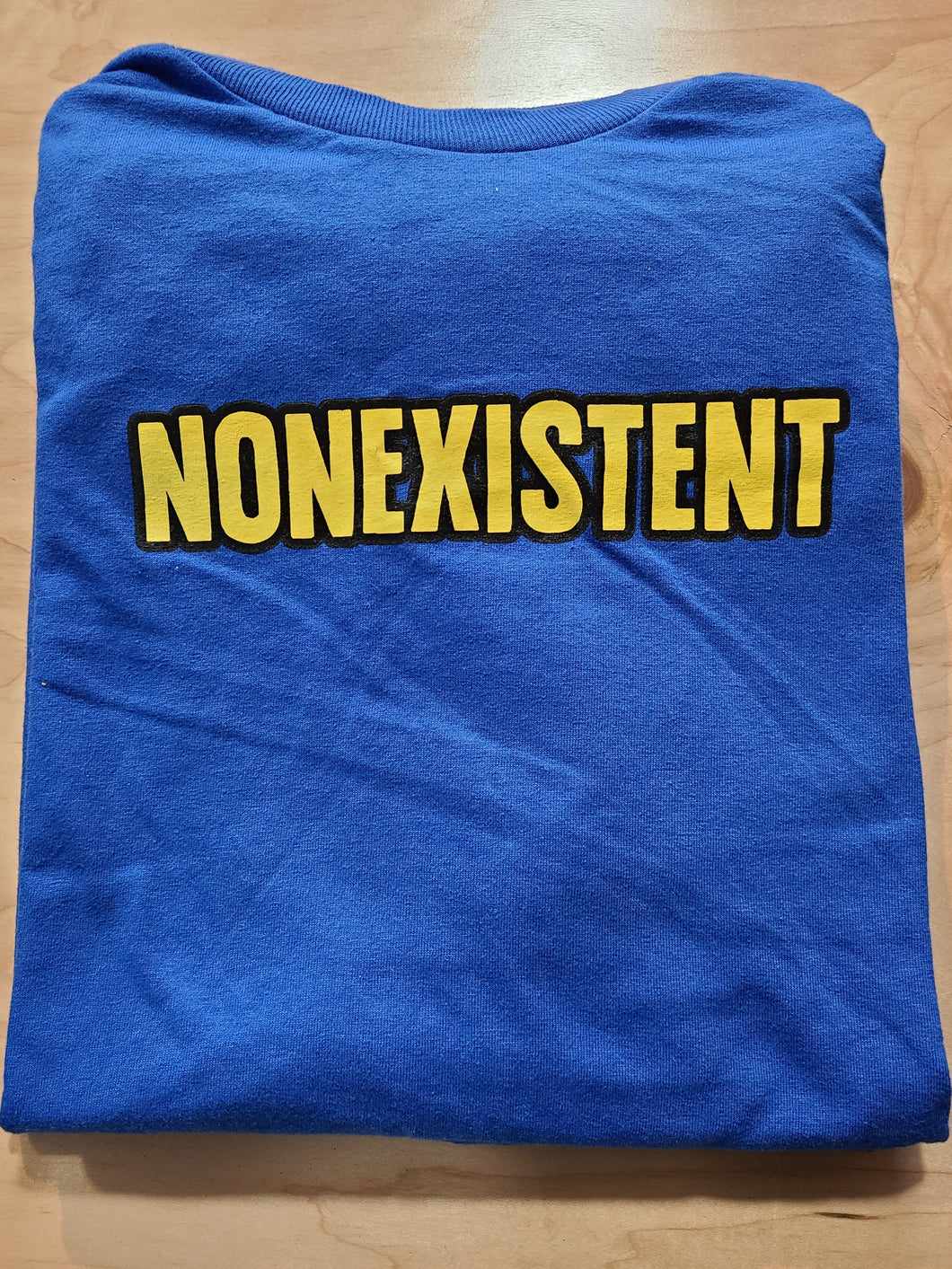 Nonexistent Logo T-Shirt Blue