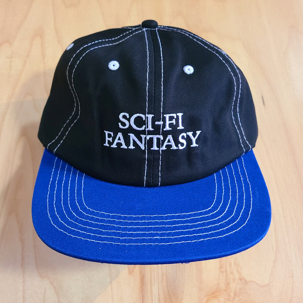 Sci-Fi Fantasy Logo Hat Black/Royal