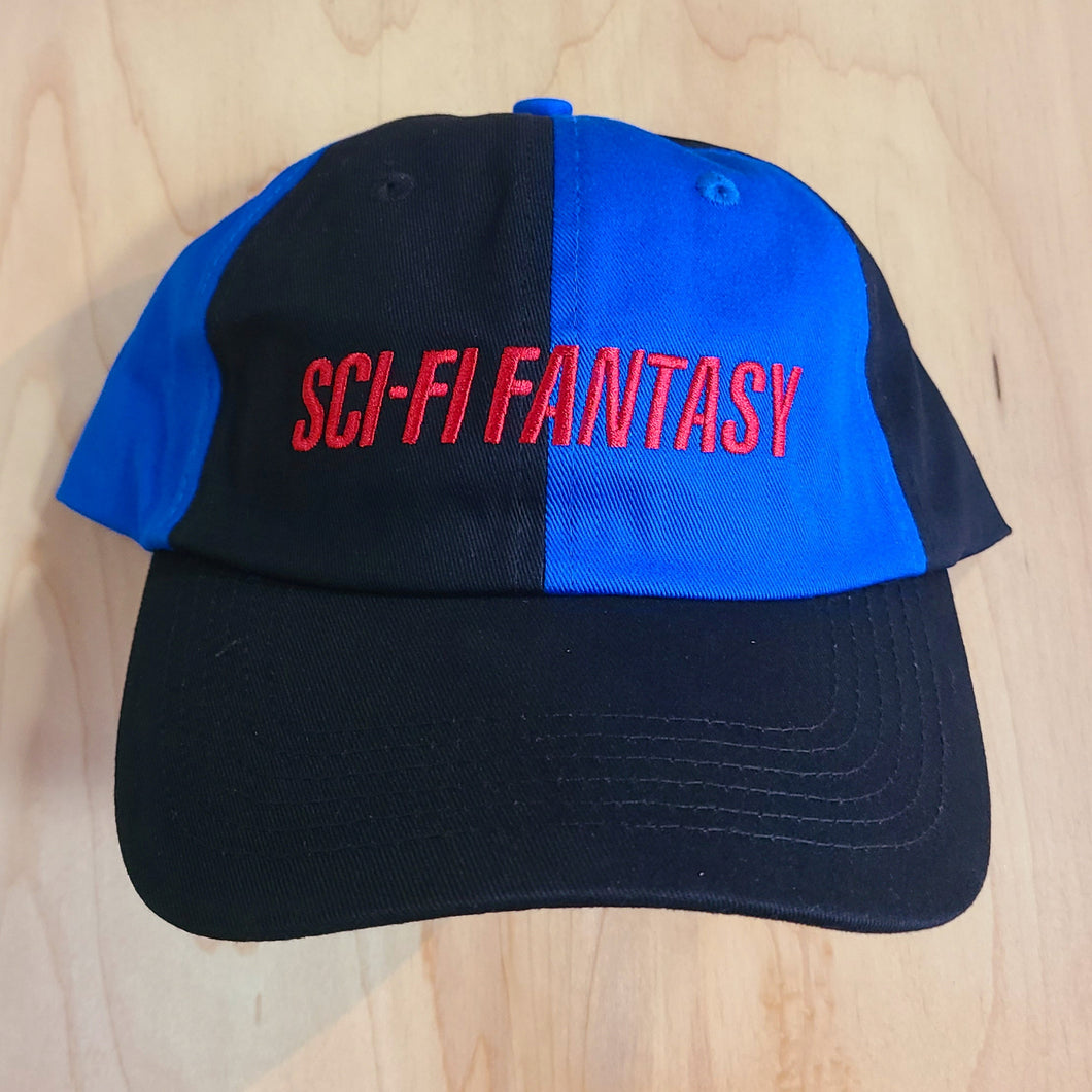 Sci-Fi Fantasy 2 Tone Hat Black/Royal