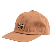 Load image into Gallery viewer, Krooked Eyes Strapback Tan/Gold
