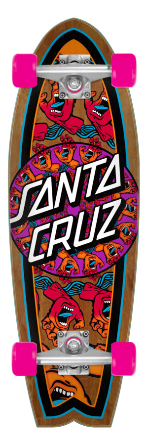 Santa Cruz Cruzer Mandala Hand Shark – Skateworks
