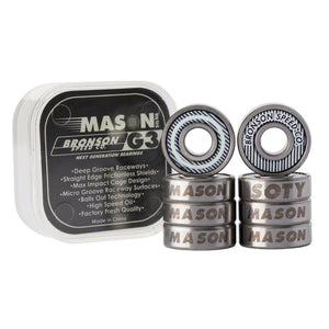 Mason Silva Pro G3 BOX/8 Bronson Speed Co. Skateboard Bearings