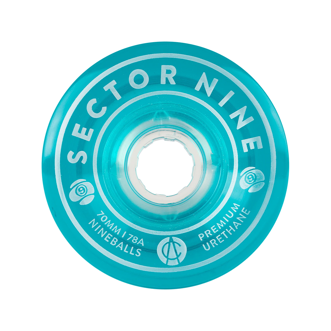 Sector 9 Nineballs Wheels Blue 70mm/78a