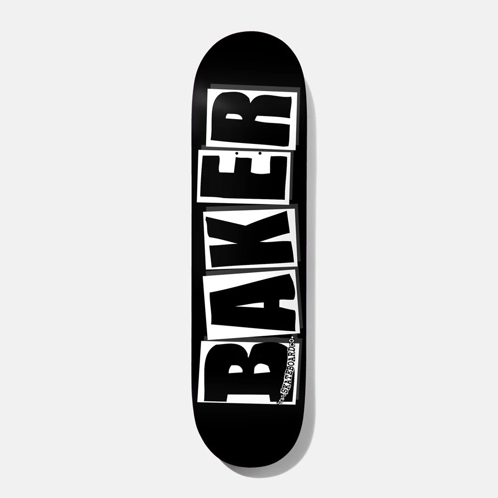 Baker Brand Logo Black/White Deck 8.25