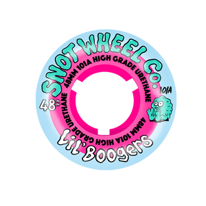 Snot Wheel Co. Lil' Boogers Pink/Ice 48mm 101A