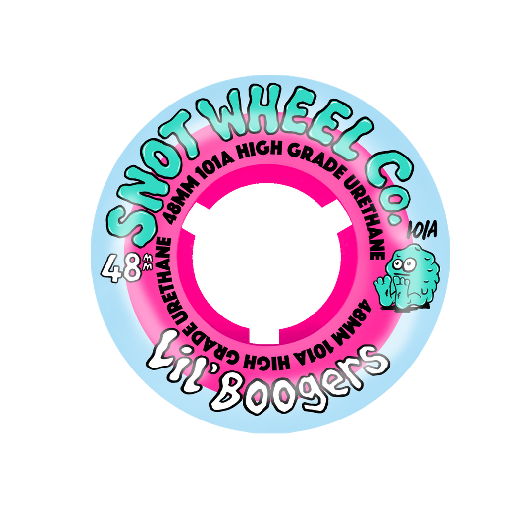 Snot Wheel Co. Lil' Boogers Pink/Ice 48mm 101A