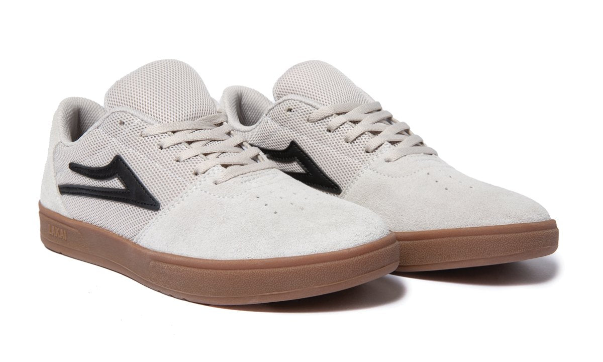 Lakai Brighton White Gum Suede Skateworks