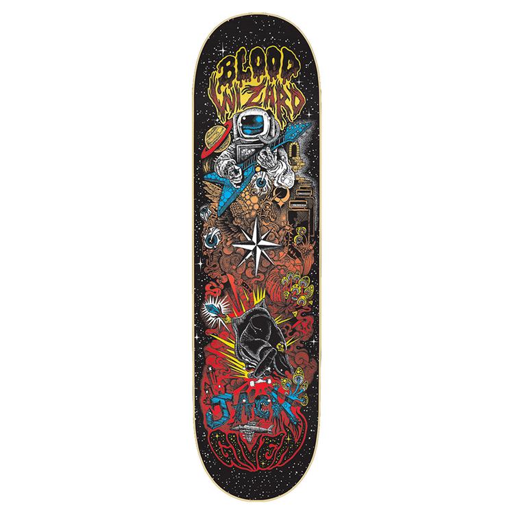 Blood Wizard Jack Given Space Riff Deck 8.5