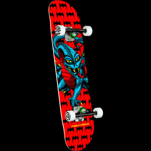 Powell Peralta Cab Dragon One Off Red Birch Complete Skateboard - 7.75