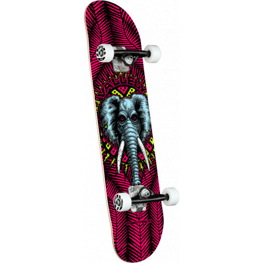 Powell Peralta Vallely Elephant One Off Red Birch Complete Skateboard - 8.25