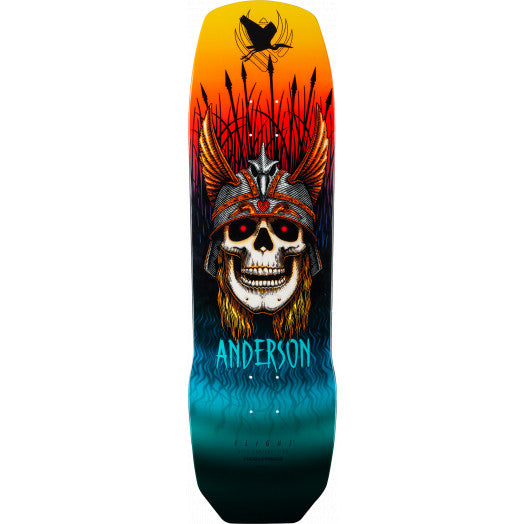 Powell Peralta Pro Andy Anderson Heron Flight® Skateboard Deck - 9.13