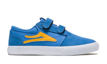 Load image into Gallery viewer, Lakai Griffin Kids Velcro Moroccan Blue Suede
