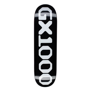 GX1000 OG Logo Black/White Font Deck 8.25" or 8.5"