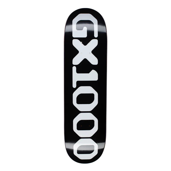 GX1000 OG Logo Black/White Font Deck 8.25
