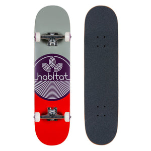 Habitat Leaf Dot Purple Complete 8"