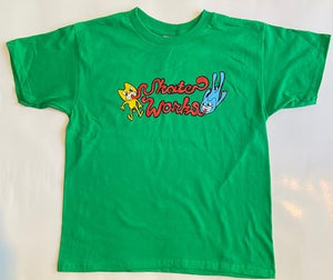 Skateworks Madi Cats Youth T-Shirt Green