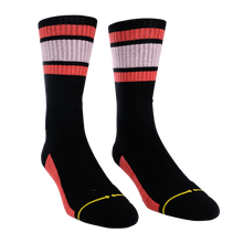 Load image into Gallery viewer, Merge4 - Haven Tall Peach Crew Sock
