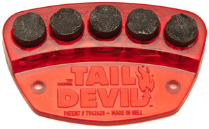 Tail Devil Skateboard Spark Plate - Red