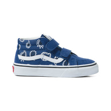 Load image into Gallery viewer, Vans Sk8-Mid V Reissue Check/Paisley Navy
