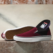 Load image into Gallery viewer, Vans Skate Slip-On Port/Black
