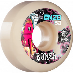 BONES WHEELS PRO STF Skateboard Wheels Enzo Beerus 55mm V5 Sidecut 99a