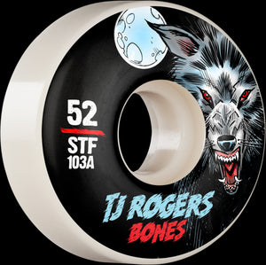 Bones STF Rogers Black Wolf 52mm V3 Slim 103a