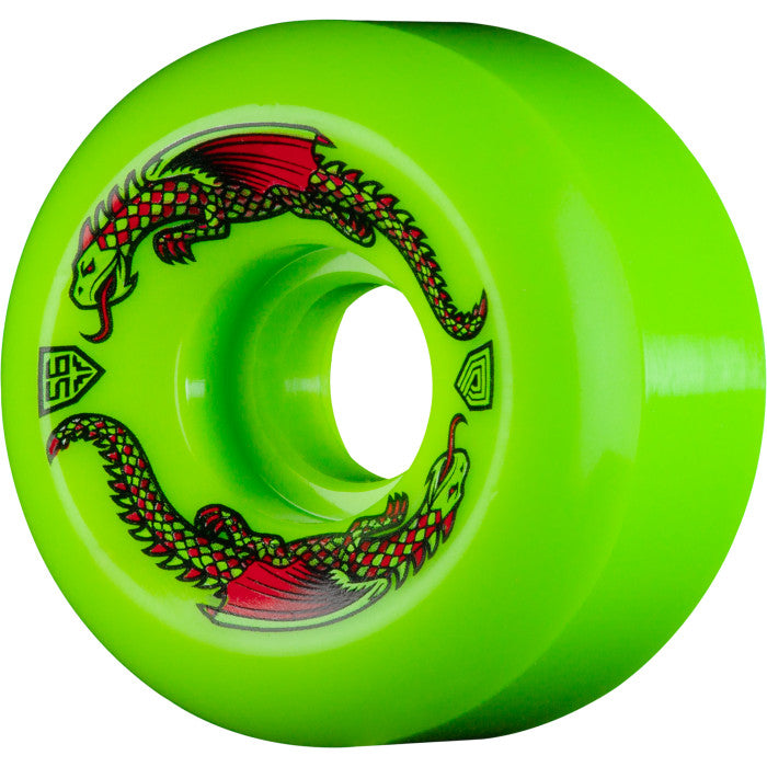 Powell Peralta Dragon Formula Wheels Green 56mm 93A