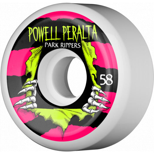 Powell Peralta Ripper Skateboard Wheels 58mm 104A 4pk