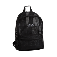 Load image into Gallery viewer, Sci-Fi Fantasy Mesh Backpack Black
