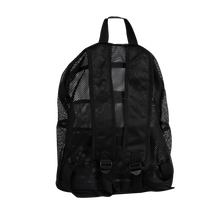 Load image into Gallery viewer, Sci-Fi Fantasy Mesh Backpack Black
