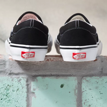 Load image into Gallery viewer, Vans Skate Slip-On Black/White
