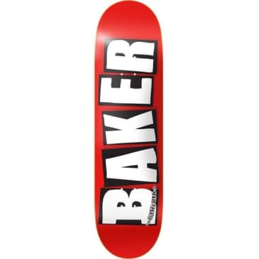 Baker Brand Logo White Deck 8.5