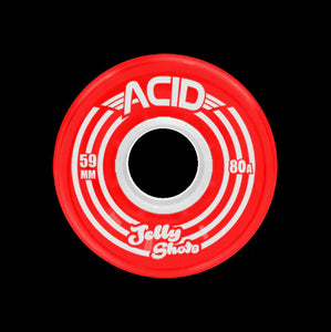 Acid Chemical Co. Jelly Shot Wheels Red 59mm 82A